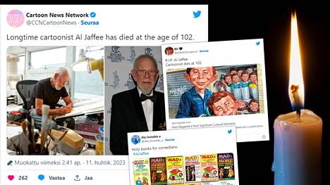 Mad-lehden legendaarinen pilapiirtäjä Al Jaffee, 102, on kuollut - Viihde -  Ilta-Sanomat
