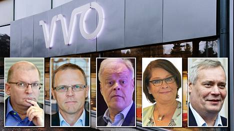 Riku Aalto, Matti HArjuniemi, Olli Luukkainen, Ann Selin ja Antti Rinne.
