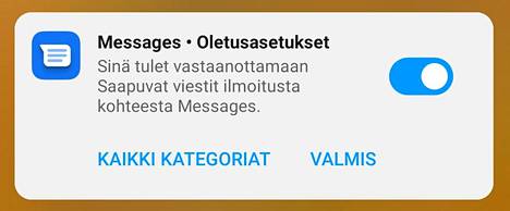 Hiljennä yksittäisten sovellusten ilmoituksia Android-puhelimessa - Mobiili  - Ilta-Sanomat