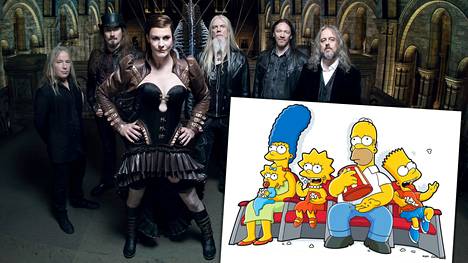 Nightwishin jäsenet iloitsevat musiikkinsa kuulumisesta suosikkisarjassa.