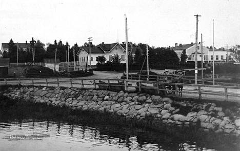 Tornion asemanseutu näytti tältä 1900-luvun alkuvuosikymmeninä.