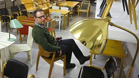 Design-asiantuntija Juhani Lemmetti.
