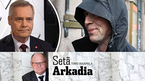 –Miten suu pannaan Antti Rinne, jos Jussi Halla-ahon puolue onkin kahden viikon kuluttua Suomen suurin puolue, kysyy Setä Arkadia.