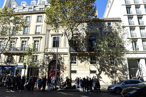 Kim Kardashian majoittui ryöstetyksi joutuessaan tässä talossa sijaitsevan pienen putiikkihotellin luksusasunnossa Pariisin Rue Tronchatilla.