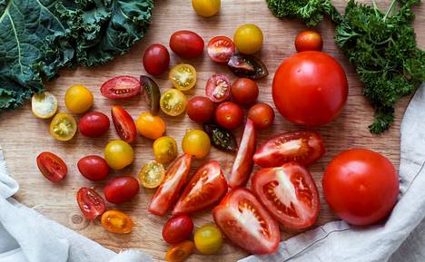 Keskiverto suomalainen söi 7 kiloa kotimaista tomaattia vuonna 2020.