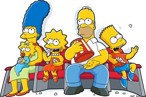 Simpsoneissa seurataan keltaisten Simpson-perheen hahmojen arkea muiden Sprinfieldiläisten kanssa.