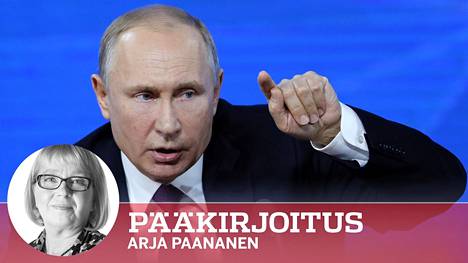 Vladimir Putin piti 20. joulukuuta perinteisen suuren lehdistötilaisuutensa. Sen aikana hän käytti russofobia-sanaa neljä kertaa.