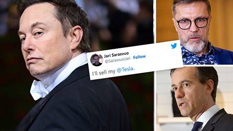 Elon Muskin Ukraina-esitykset ovat vihastuttaneet muun muassa Mika Ihamuotilaa ja Jari Sarasvuota.