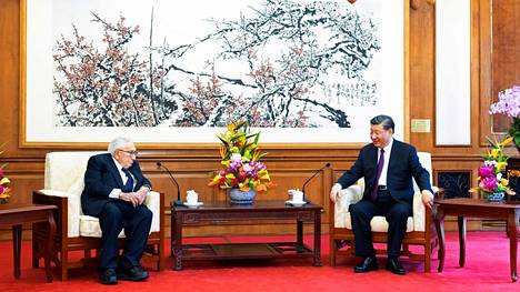 Yhdysvaltain entinen ulkoministeri Henry Kissinger vieraili Kiinassa, jossa hän tapasi maan johtajan Xi Jinpingin.