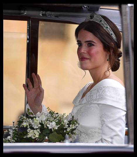 Prinsessa Eugenie avioituu tänään perjantaina Jack Brooksbankin kanssa.