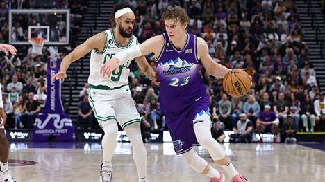 Boston Celticsin pelaajat eivät pystyneet pysäyttämään Lauri Markkasta.