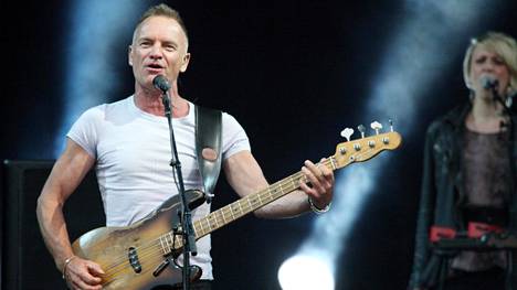 Sting esiintyi Helsingissä vuonna 2012.