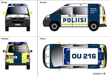 Tältä näyttävät uudet poliisiautot - katso vaihtoehdot ja äänestä  suosikkisi - Autot - Ilta-Sanomat