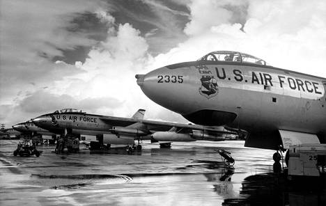USA:n ilmavoimat käyttivät Stratojet-47-pommikoneita.