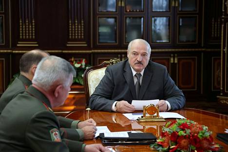 Aljaksandr Lukashenka.