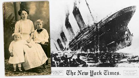 27-vuotiaan Alinan ja lasten uskomaton pelastustarina – he olivat Titanicin  ”tuntemattomia” suomalaisia, kohtalo innosti kaihoisaan musiikkiin -  Ulkomaat - Ilta-Sanomat