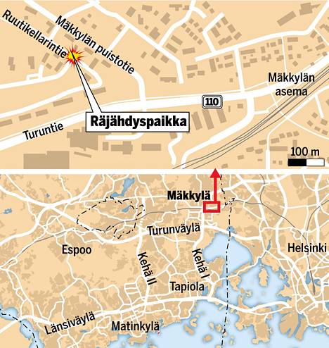 Verhot olivat aina kiinni”: Räjähdykseen Espoon Mäkkylässä havahtunut  naapuri kuvailee 41-vuotiasta miestä erakoksi - Kotimaa - Ilta-Sanomat