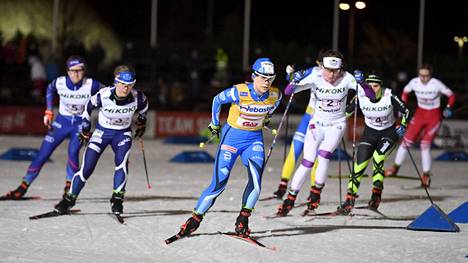 Vantaan Hiihtoseura oli toinen Suomen Cupin viestissä keskiviikkona. Kainulainen hiihti avausosuuden.