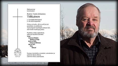 Raimo Tiilikainen oli kuollessaan 83-vuotias.