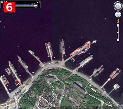 6. Severomorsk (kuva heinäkuu 2014): Vahva laivastotukikohta Kuolan niemimaalla.