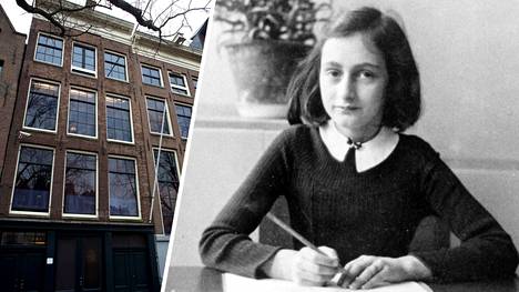 Anne Frank perheineen päätyi kaksi vuotta ullakolla piileskeltyään natsien murhakoneistoon.