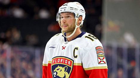 Aleksander Barkov on Florida Panthersin kapteeni.