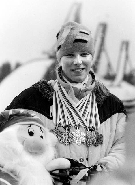 Marjo Matikainen otti 1989 Lahden MM-kisoissa mitalin joka matkalta. Silloin uudelta ja nyt historiaan siirtyvältä 30 kilometrin matkalta se tuli pronssisena.