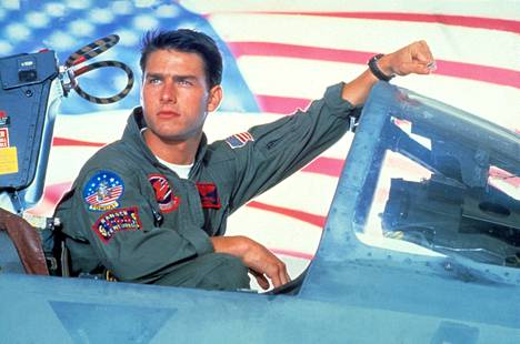 Tom Cruise Top Gun -elokuvassa.