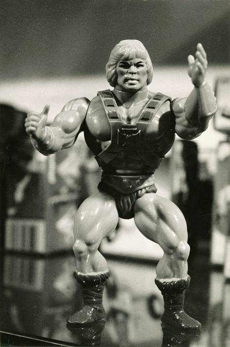 Piirretty tv-sarja teki He-Man -leluista suosittuja 80-luvulla. Nykyään ne ovat innokkaan keräilyn kohteita.