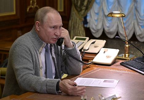 Putin kuvattuna Venäjällä  27.12.2021.
