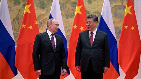 Venäjän ja Kiinan johtajat tapasivat Kiinassa helmikuun 4. päivä.
