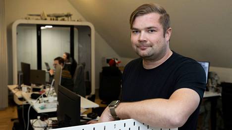 Jaakko Kylmäoja, 38, on Fingersoftin toimitusjohtaja.