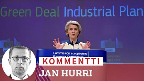EU-komission puheenjohtaja Ursula von der Leyen esitteli helmikuun alussa komission ajatuksia vihreän siirtymän tukiaisista, joilla EU vastaisi Yhdysvaltain tukihaasteeseen.