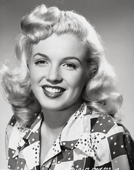 Marilyn Monroe oli tunnettu vaaleista hiuksistaan.