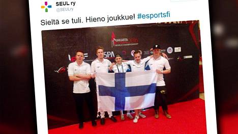 Suomi voitti Indonesiassa kilpapelaamisen MM-kultaa - Esports - Ilta-Sanomat