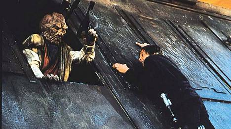 Jediritari Luke Skywalkerilla oli tiukat paikat Jedin paluussa Jabban kätyreitä vastaan. Nyt hahmoa näyttelevä Mark Hamill tukee Ukrainan puolustustaistelua Venäjää vastaan. 