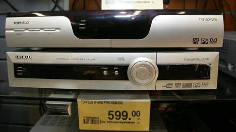 Topfieldin digibokseja myytiin Mustassa pörssissä vuonna 2007.