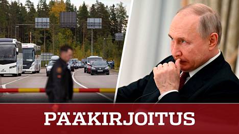 Vuonna 2022 Venäjältä muutti Suomeen noin 6 000 henkilöä. Vladimir Putin kuvattuna 23. toukokuuta.