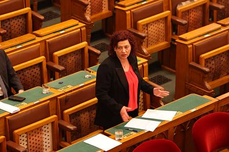 – Fidesz voi tehdä vielä mitä vain. Jos äänestys ei tapahdu silloin tai seuraavana päivänä, niin asia siirtynee huhtikuulle, sanoo opposition kansanedustaja Àgnes Vadai.