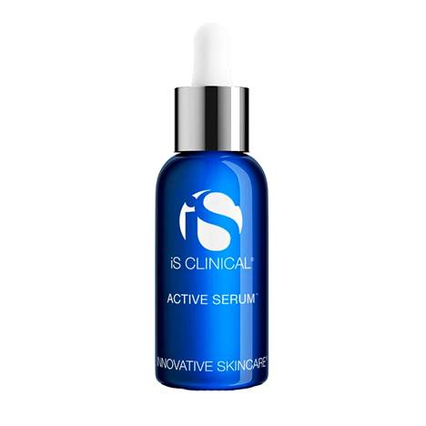 Active Serum on yksi luksusihonhoitomerkki iS Clinicalin suosituimmista tuotteista. Seerumi lupaa häivyttää juonteita, ihon värihäiriöitä, aknea ja supistaa ihohuokosia, 162 € / 30 ml.