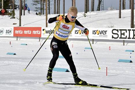 Koivisto väläytteli nousukuntoaan jo maaliskuun lopussa Ristijärven SM-hiihdoissa.