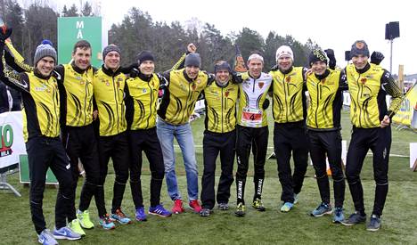KooVee sijoittui perinteisessä Tiomila-viestissä kolmanneksi.