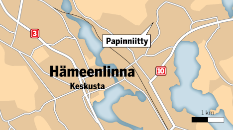 Hämeenlinnan Papinniityssä suuri poliisioperaatio – HäSa: Ainakin yksi  henkilö otettu kiinni - Kotimaa - Ilta-Sanomat