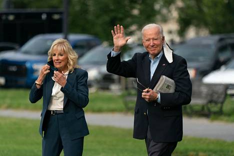 Joe ja Jill Biden lähtivät Valkoisesta talosta kohti Eurooppaa tänään.