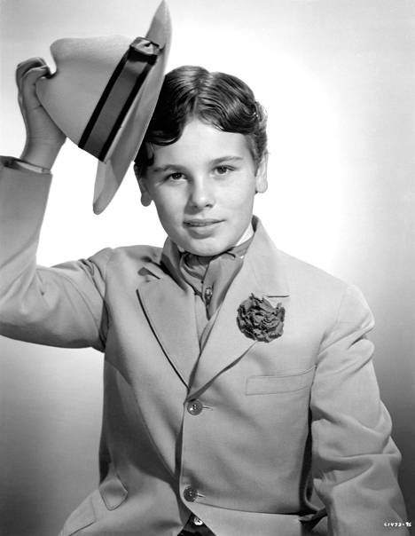 Dean Stockwell aloitti uransa lapsinäyttelijänä. Kuva on vuodelta 1950.