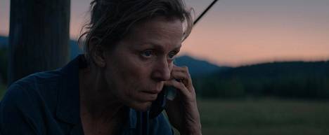 Frances McDormand sai Oscar-ehdokkuuden elokuvasta Three Billboards Outside Ebbing, Missouri.
