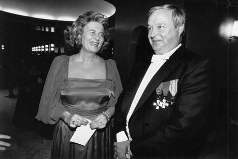 Riitta ja Topi Uosukainen vuonna 1991.