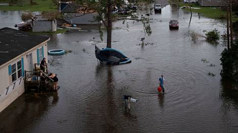 Viikko sitten Louisianaan kosahtanut hurrikaani aiheutti osavaltion rannikkoalueilla laajoja tulvia. 