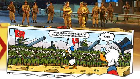 Aku Ankassa Turkin armeija oli liikkeellä jo ennen viikonloppua.