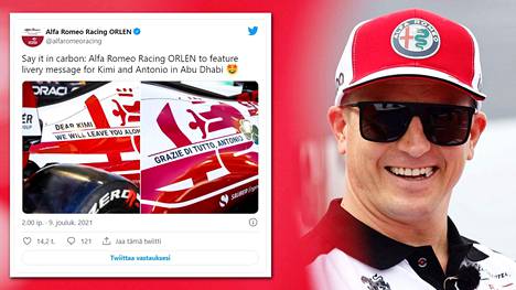 Kimi Räikkönen kruunaa upean F1-uransa viikonloppuna Adu Dhabissa.